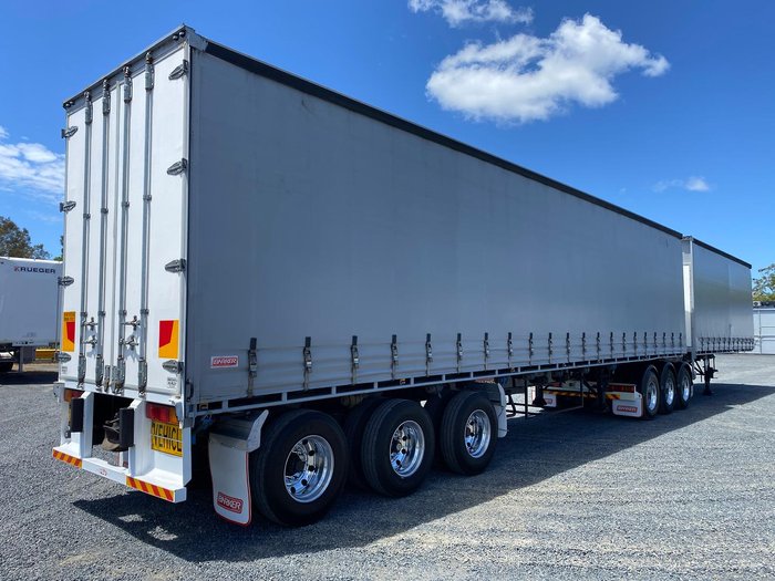 2017 Barker B-Double(34 Pallet) Straight Deck Tautliner