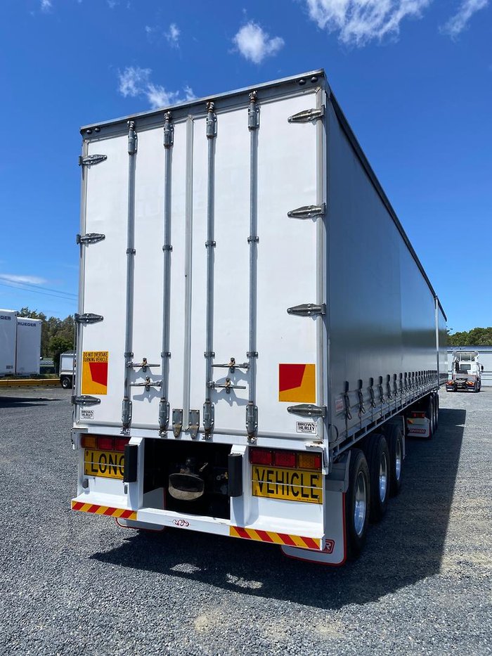 2017 Barker B-Double(34 Pallet) Straight Deck Tautliner