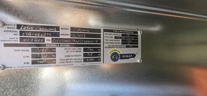 2025 Lotus Caravans Off Grid 23'5 - 2X Bunk