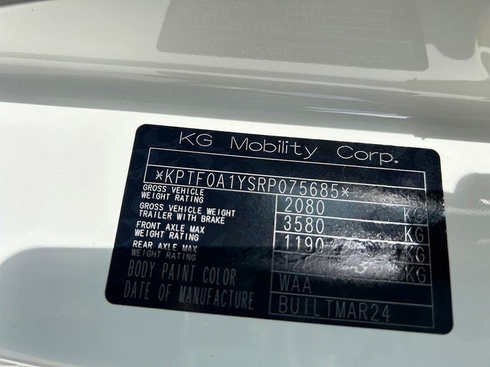 2024 KGM SsangYong Torres Adventure