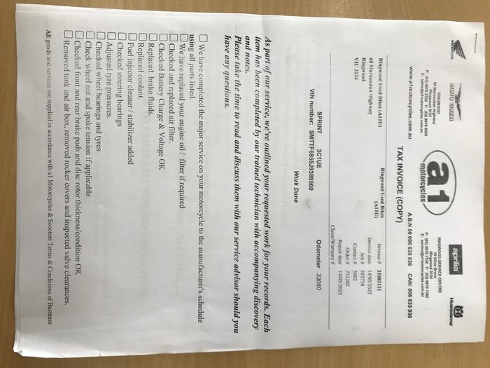 2008 Triumph Sprint ST 1050