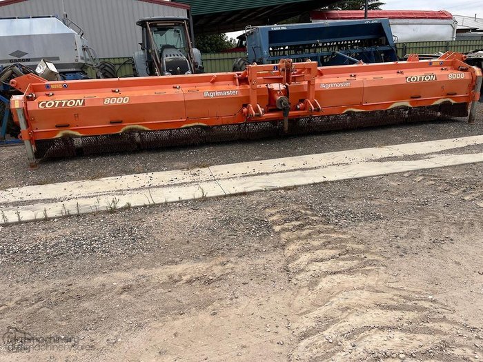 2019 Agrimaster 8000 Cotton Mulcher Orange