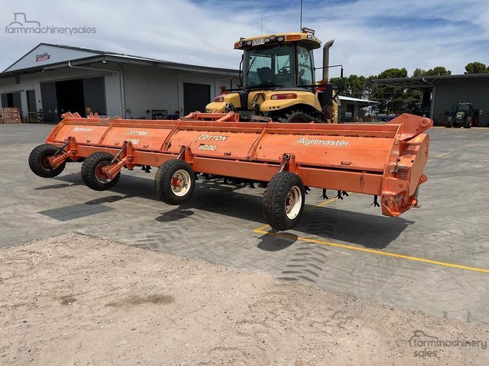 2019 Agrimaster 8000 Cotton Mulcher Orange