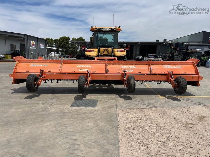 2019 Agrimaster 8000 Cotton Mulcher Orange