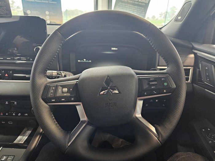 2024 Mitsubishi Outlander PHEV GSR ZM MY24 AWD White Diamond with Black Mica Roof