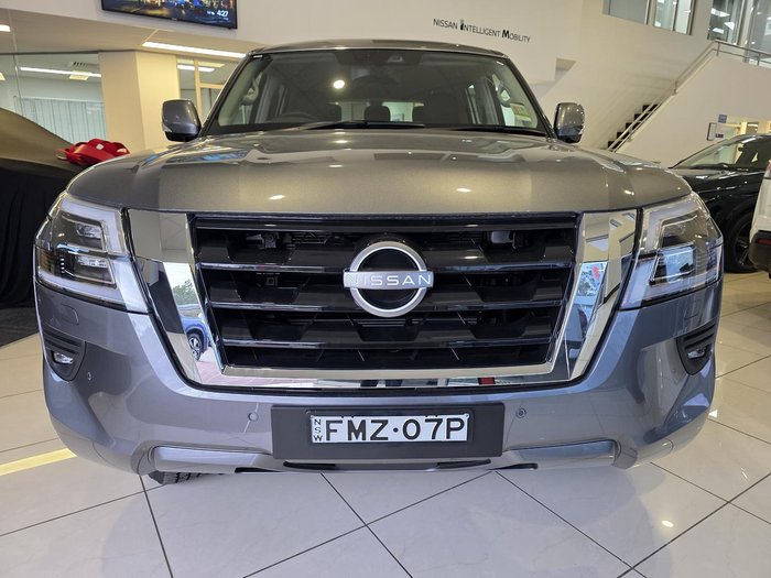 2024 Nissan Patrol Ti Y62 MY24 4X4 Dual Range Gun Metallic