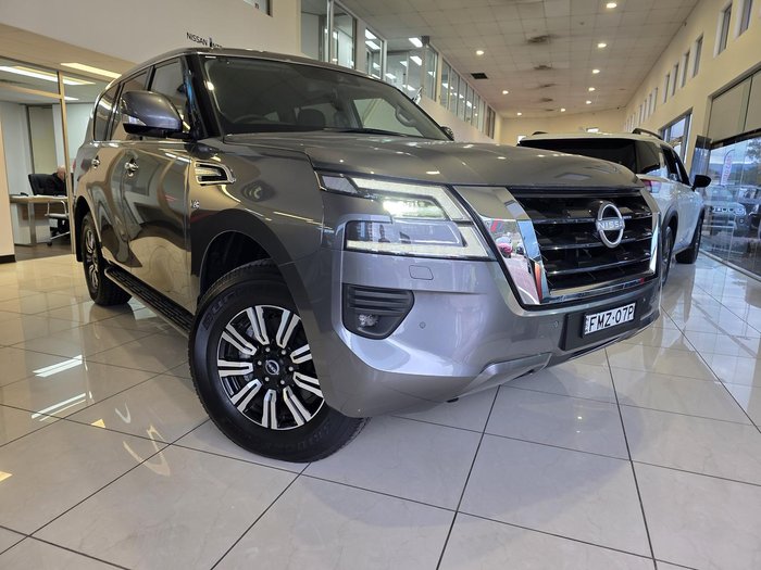 2024 Nissan Patrol Ti Y62 MY24 4X4 Dual Range Gun Metallic