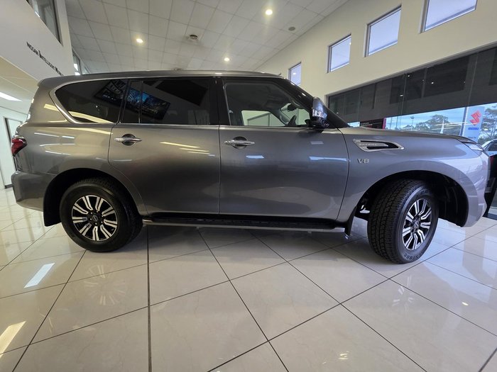 2024 Nissan Patrol Ti Y62 MY24 4X4 Dual Range Gun Metallic