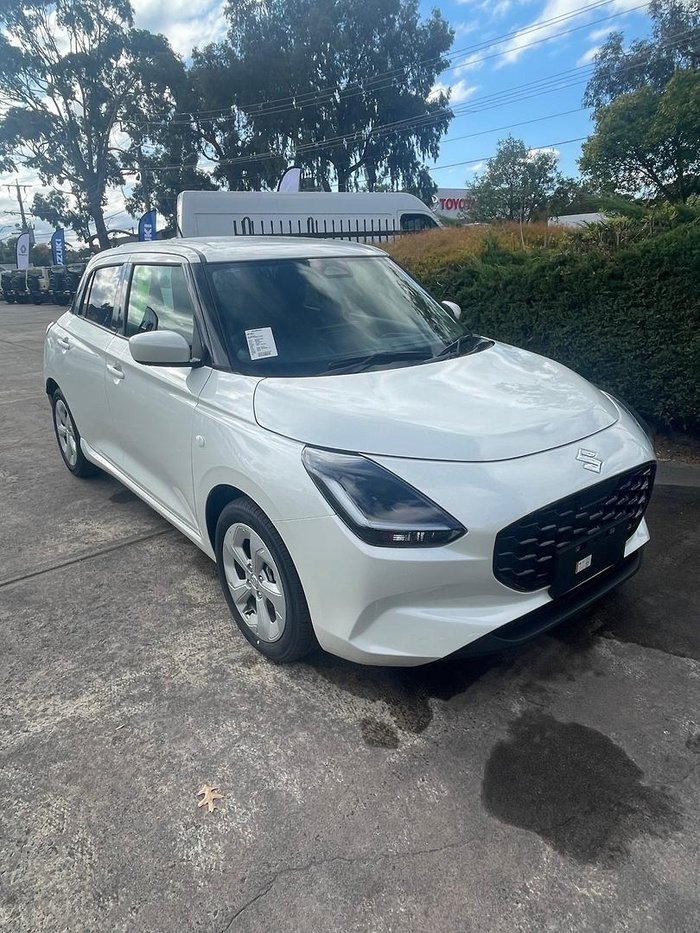 2024 Suzuki Swift Hybrid Plus UZ Pure White