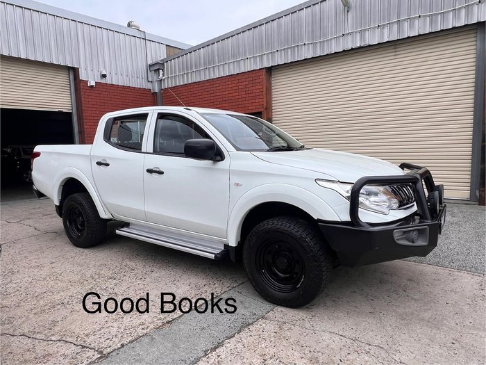 2016 Mitsubishi Triton GLX MQ MY16 4X4 Dual Range White