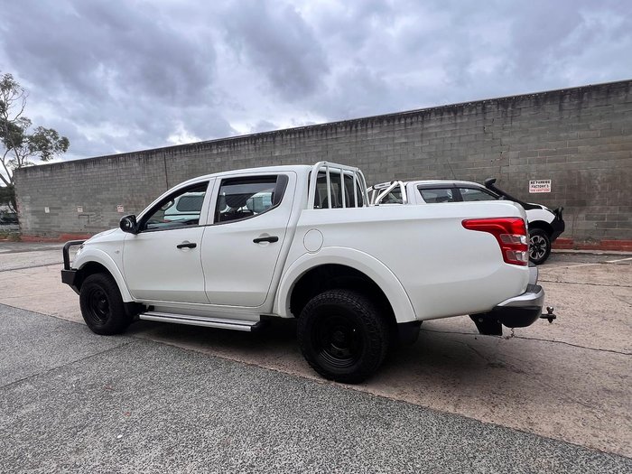 2016 Mitsubishi Triton GLX MQ MY16 4X4 Dual Range White