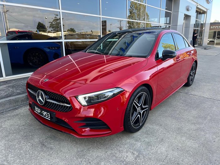 2019 Mercedes-Benz A-Class A200 V177 Jupiter Red