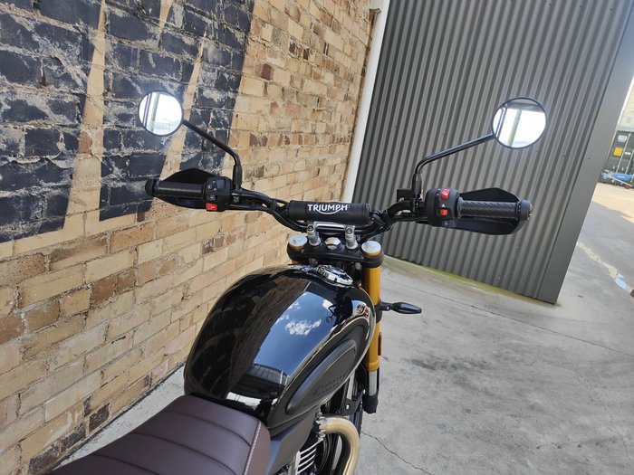 2025 TRIUMPH SCRAMBLER 400 X DUAL PURPOSE BLACK