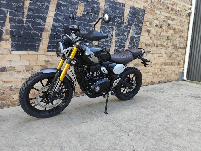 2025 TRIUMPH SCRAMBLER 400 X DUAL PURPOSE BLACK