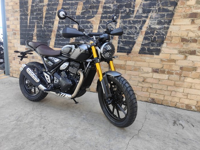 2025 TRIUMPH SCRAMBLER 400 X DUAL PURPOSE BLACK