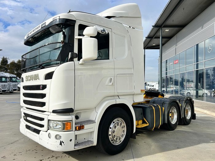 2017 Scania G Series 490 WHITE