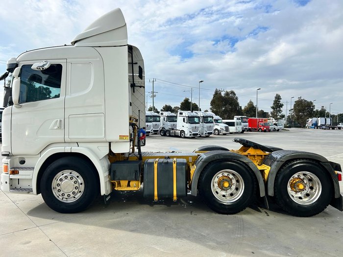 2017 Scania G Series 490 WHITE