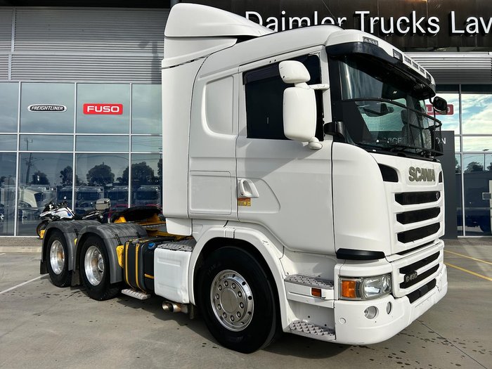 2017 Scania G Series 490 WHITE
