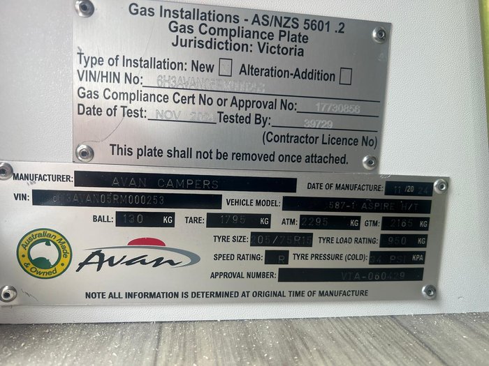 2025 Avan Aspire 587-1