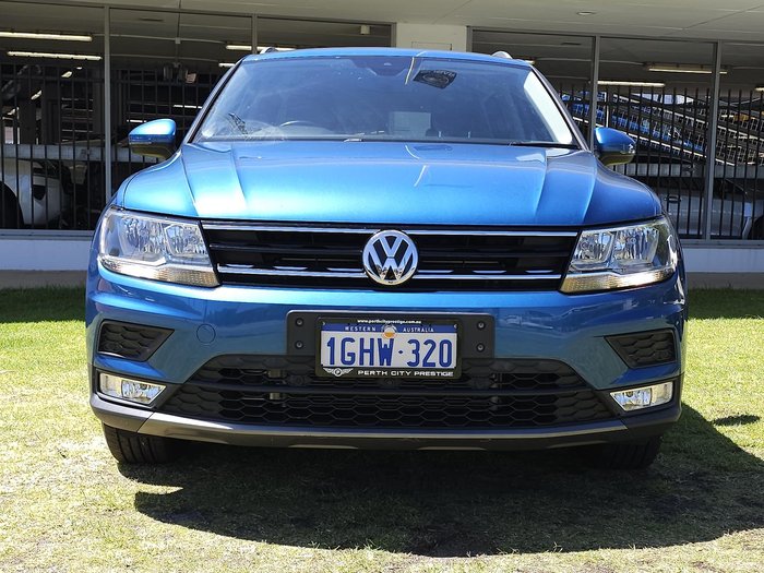 2016 Volkswagen Tiguan 132TSI Comfortline 5N MY17 Four Wheel Drive Caribbean Blue