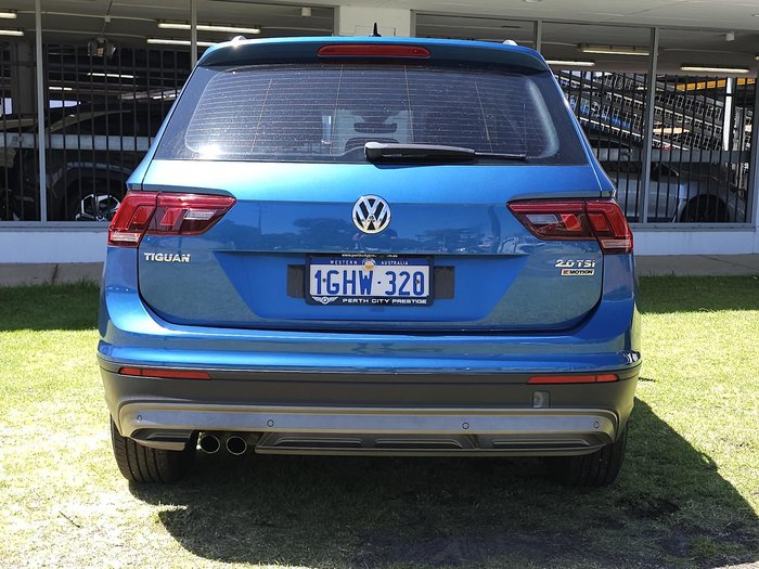 2016 Volkswagen Tiguan 132TSI Comfortline 5N MY17 Four Wheel Drive Caribbean Blue