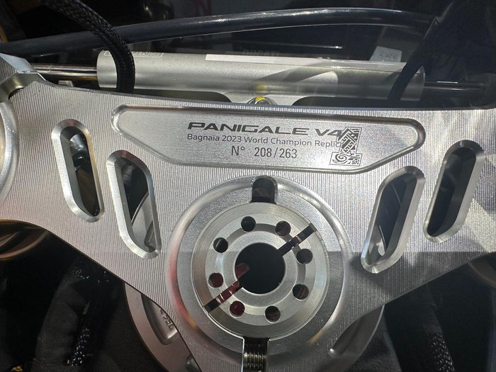 2024 Ducati Panigale V4 Bagnaia 2023 World Champion Replica Panigale V4 Yellow