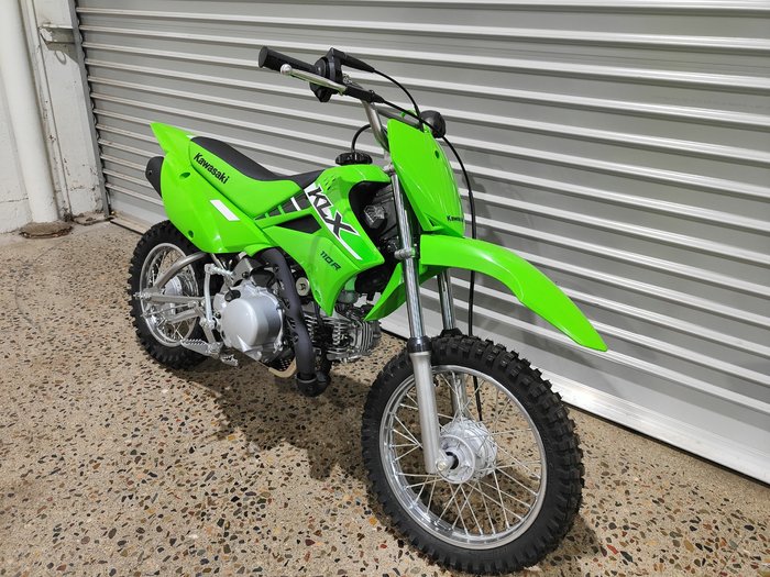 2025 KAWASAKI KLX110R MINI BIKE GREEN