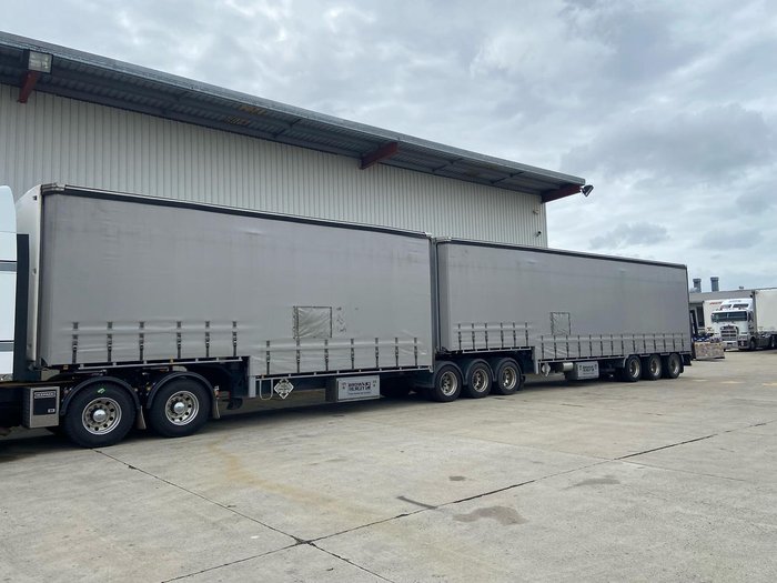 2021 Krueger B-Double(36 Pallet) Drop Deck Tautliner