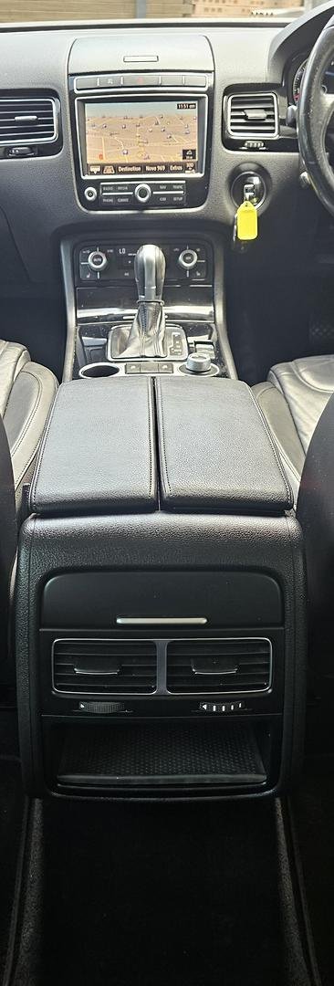 2015 Volkswagen Touareg 150TDI 7P MY15 Four Wheel Drive Pure White