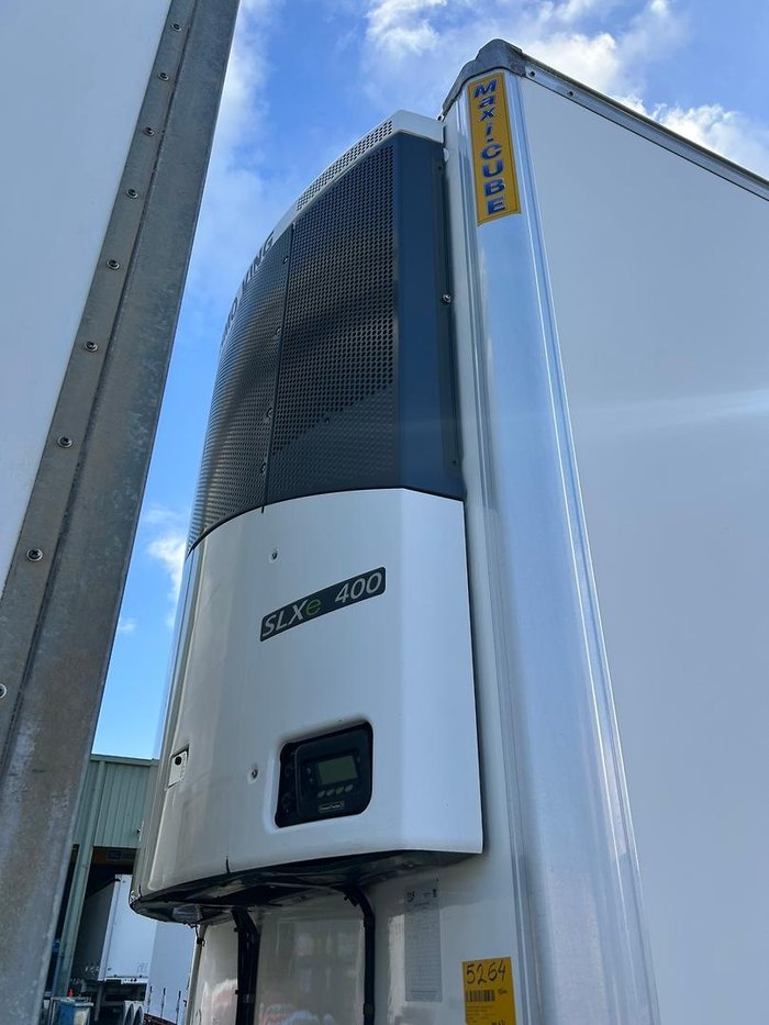 2016 Maxitrans 34 Pallet -18 High Cube Reefer, Roller Door, Tail Gate Yellow