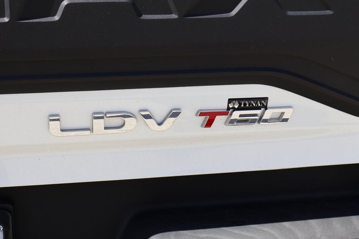 2024 LDV T60 Max PLUS SK8C MY24 4X4 Dual Range Blanc White
