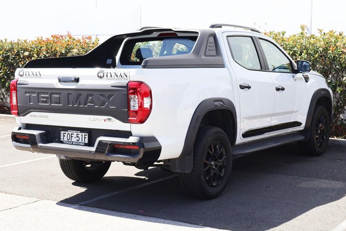 2024 LDV T60 Max PLUS SK8C MY24 4X4 Dual Range Blanc White