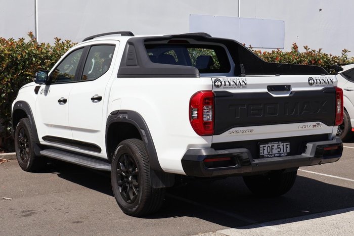 2024 LDV T60 Max PLUS SK8C MY24 4X4 Dual Range Blanc White