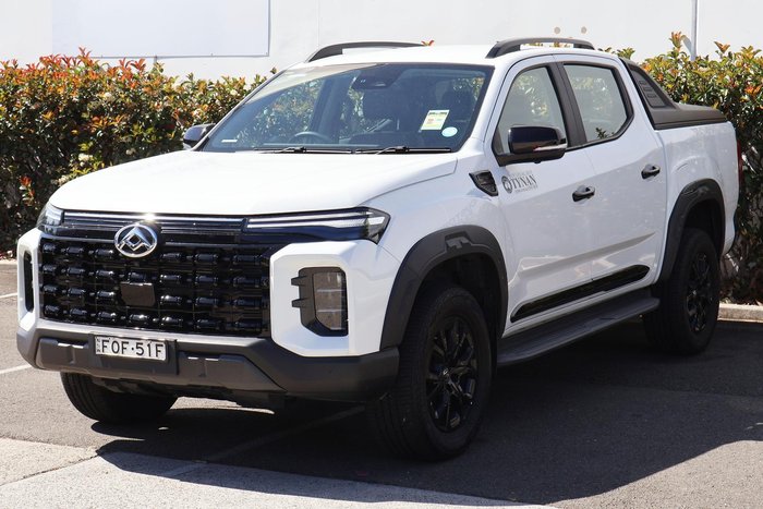 2024 LDV T60 Max PLUS SK8C MY24 4X4 Dual Range Blanc White