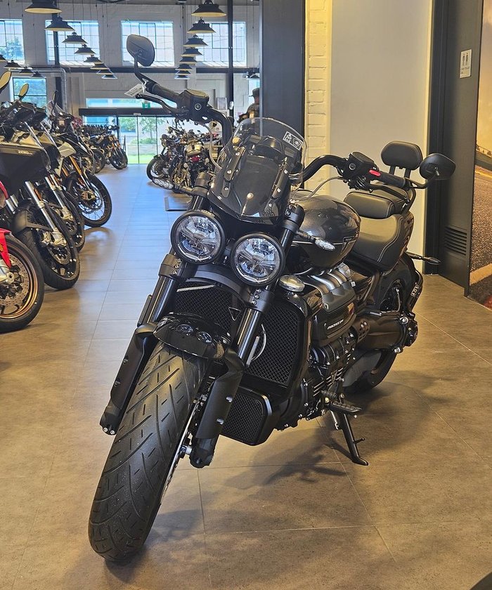 2025 Triumph Rocket 3 GT Storm Rocket Black