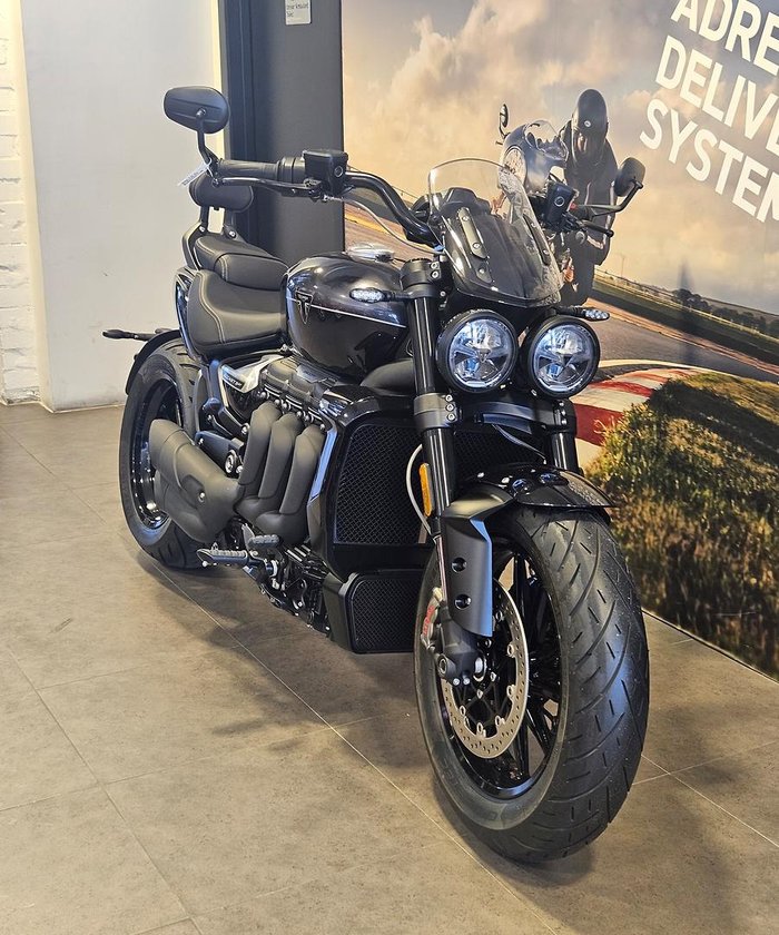 2025 Triumph Rocket 3 GT Storm Rocket Black