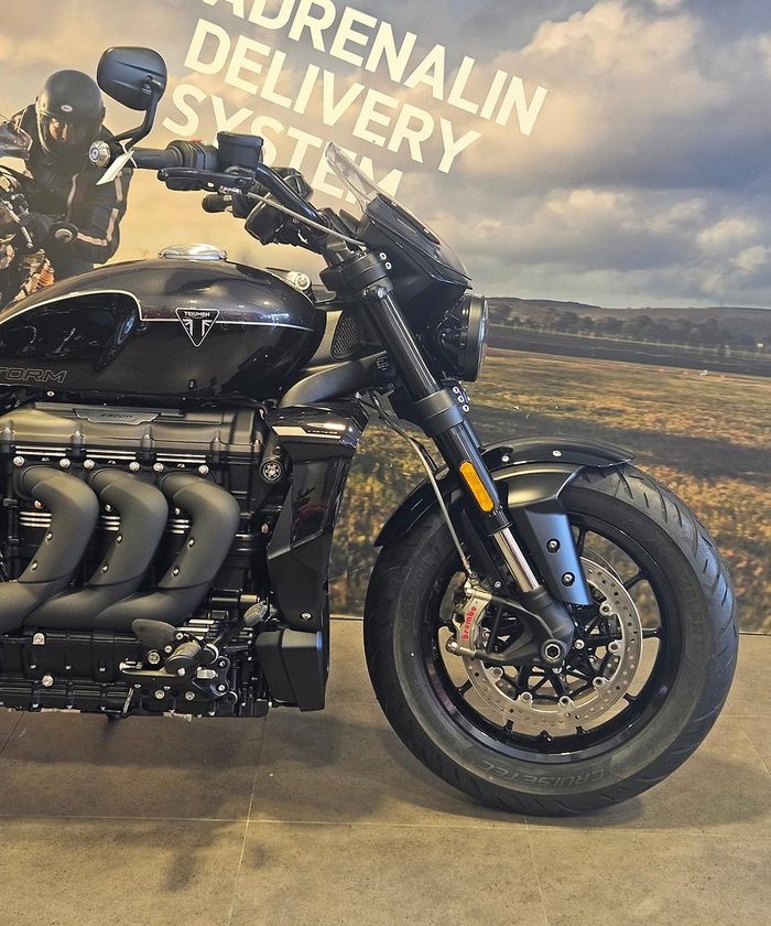 2025 Triumph Rocket 3 GT Storm Rocket Black