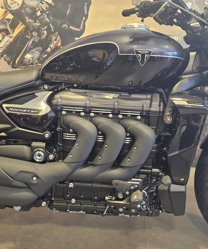 2025 Triumph Rocket 3 GT Storm Rocket Black