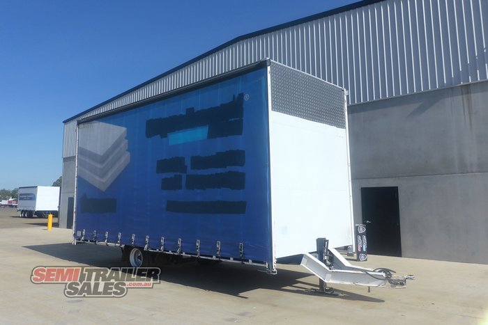 2015 Panton Hill 10 Pallet Curtainsider Pig Trailer