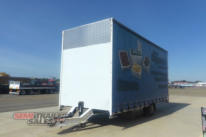 2015 Panton Hill 10 Pallet Curtainsider Pig Trailer