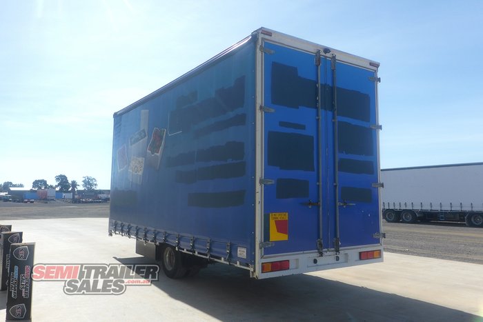 2015 Panton Hill 10 Pallet Curtainsider Pig Trailer
