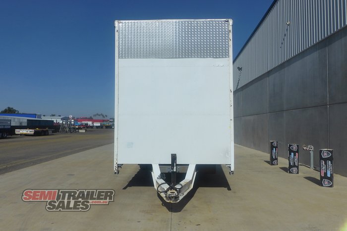 2015 Panton Hill 10 Pallet Curtainsider Pig Trailer