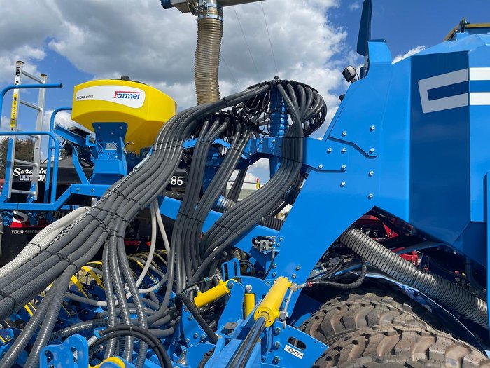 0 Farmet Falcon Pro + Fert 6.0M Trailed Air Seeder BLUE