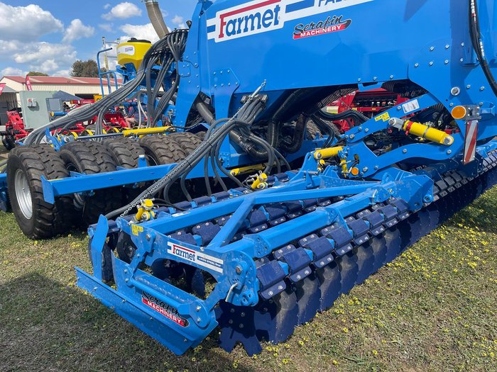 0 Farmet Falcon Pro + Fert 6.0M Trailed Air Seeder BLUE