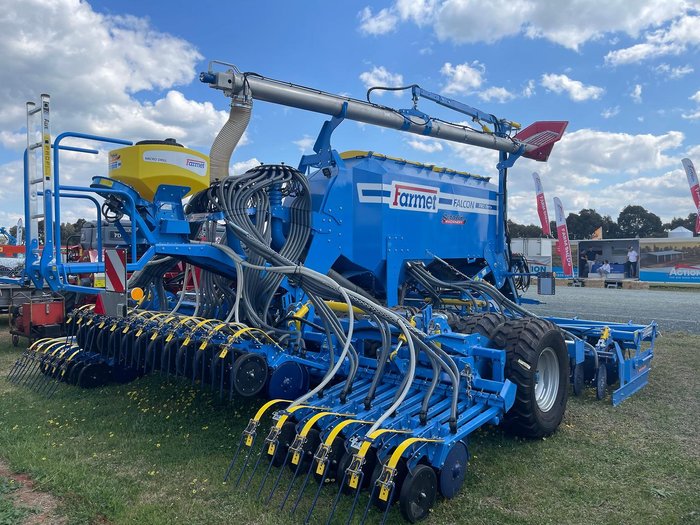 0 Farmet Falcon Pro + Fert 6.0M Trailed Air Seeder BLUE