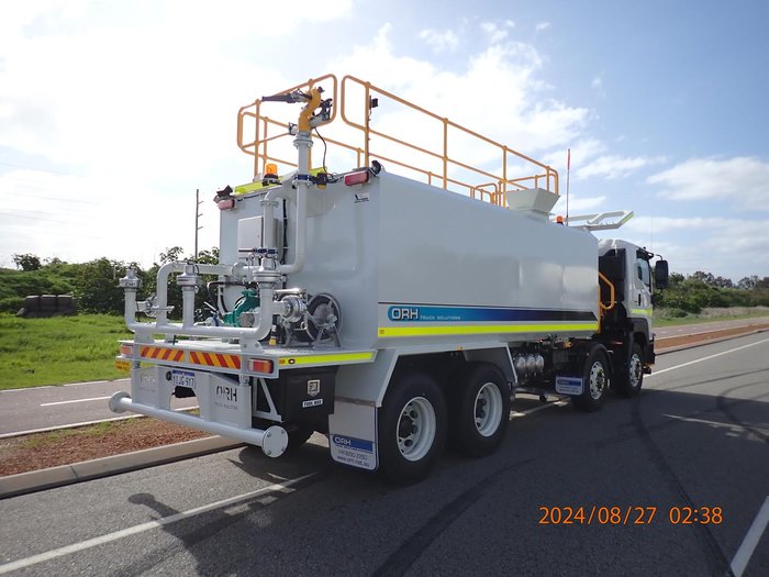 2024 Isuzu Fyh ORH ISUZU FYH 300-350 WATER TRUCKS AVAILABLE NOW! White