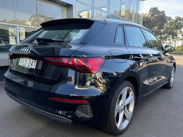 2023 Audi A3 35 TFSI GY MY24 Brilliant Black