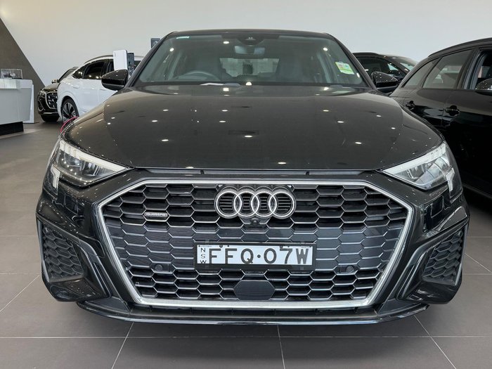 2023 Audi A3 40 TFSI S line GY MY24 Four Wheel Drive Mythos Black