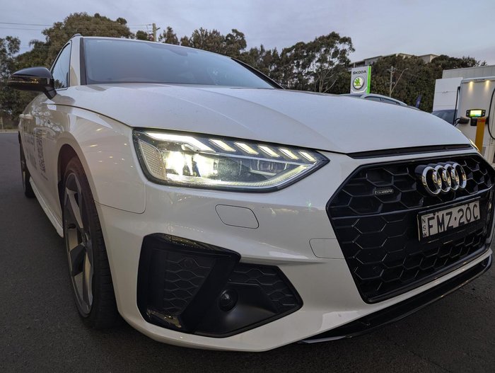 2024 Audi A4 45 TFSI S line B9 MY24 Four Wheel Drive Glacier White