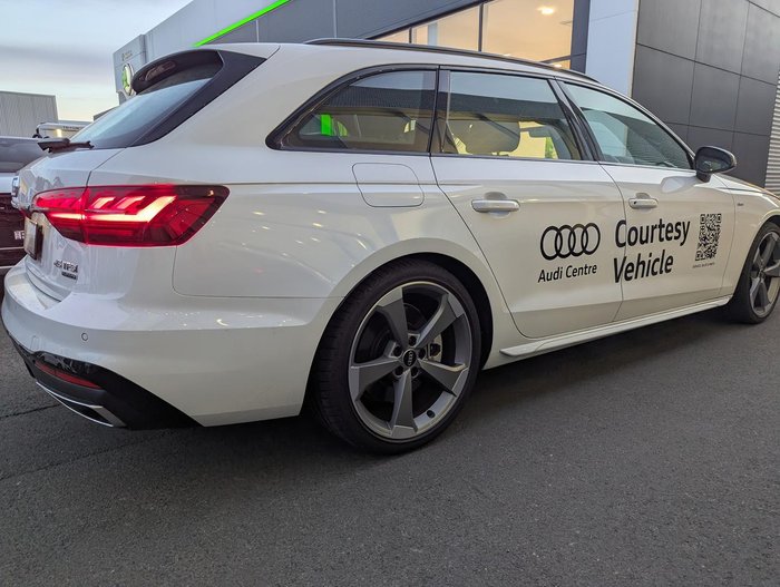 2024 Audi A4 45 TFSI S line B9 MY24 Four Wheel Drive Glacier White